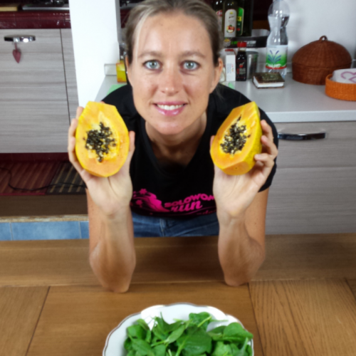 Una runner in cucina
